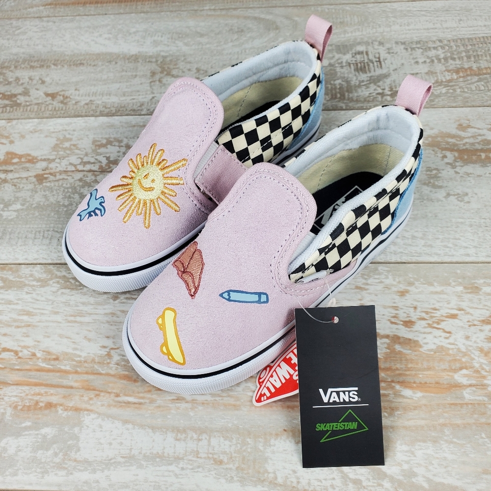 Vans Slip on Skateistan Toddler - Picture 1 of 11